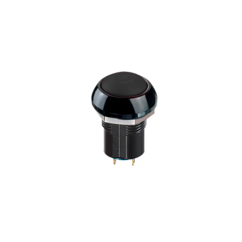 [IPR1SAD2] Surunupp, lukustuv, paneelile, 13.6mm ava, SPST, 12/48/72V dc, IP67