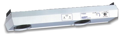 [ITE 9265.620] CR2000 overhead ionizing blower for clean room, 2 Fan, 230V, length 81cm