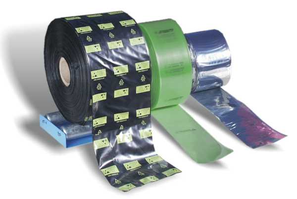 DISSIPATIVE TUBING 100µm - 300mm width - 250mt Roll