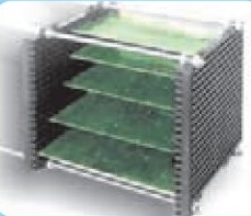 LABETRAY - Single Desk Rack in conductive plastic