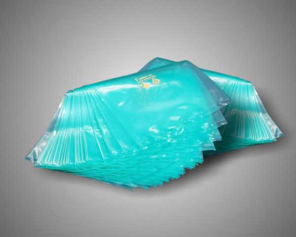 DISSIPATIVE POLY BAGS, 100µm  - 400X500mm(16"X20")  Packages of 100