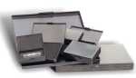 BOXES - BJ with hinges and 1 HD foam in base only - int. 228X125X30mm