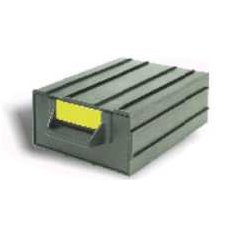 CAB4 - 1 drawers unit, conductive black, int.87x40x120mm