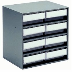 [ITE 7804.645] CABINET 0840-ESD  400x400x395(h)mm / 8 bins 4020-ESD