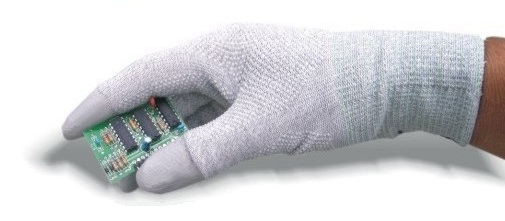 GLOVES - Grey dissipative - size M - pair