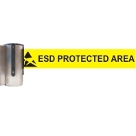[ITE 7807.950] RETRACTABLE BELT BARRIER - Wall mounting head, 1belt 4m length