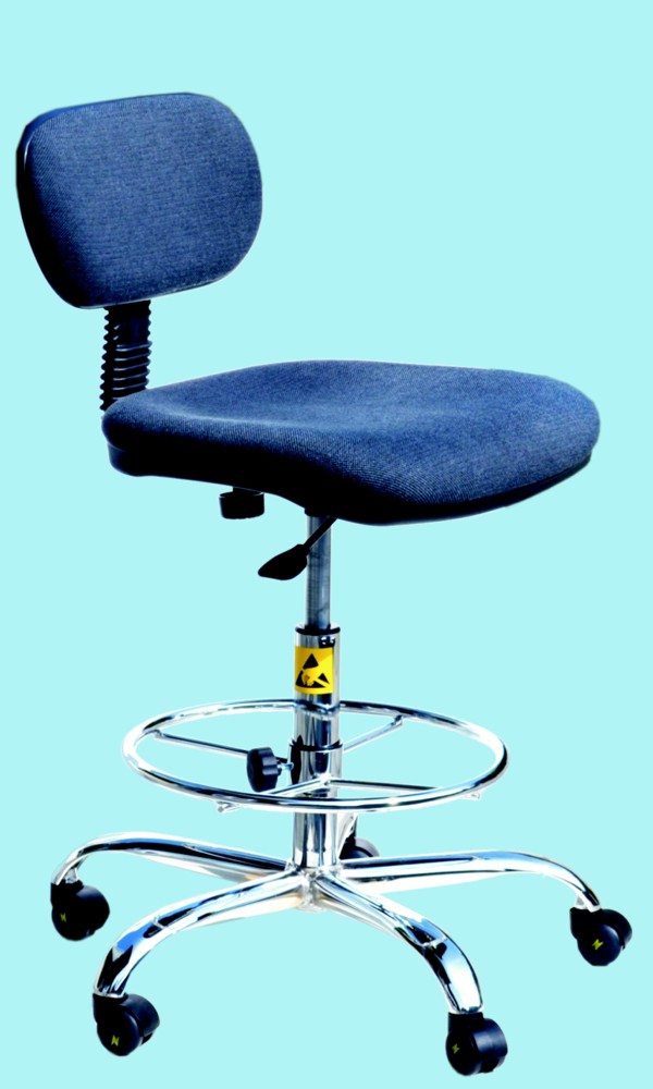 [ITE 7807.320] Töötool YOUNG back rest  fix - H. 560 - 720 with ring and castor