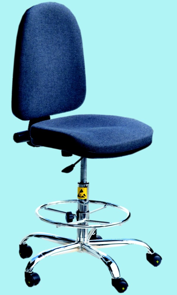 [ITE 7807.322] CHAIR YOUNG back rest  adj - H. 560 - 720 with ring and castor