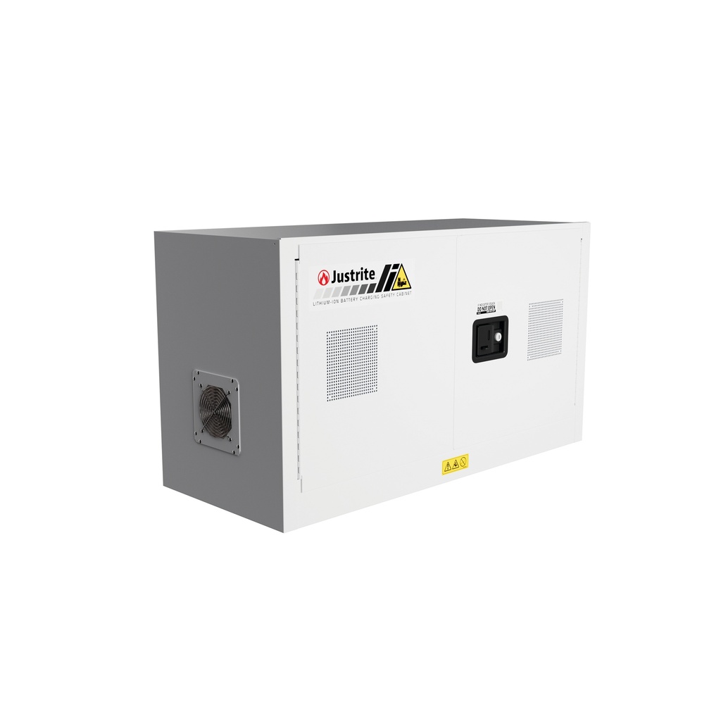Liitium-ioonakude laadimise ohutuskapp,, mahutavus 64L, kaal 58,5kg, UK
