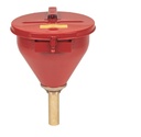 Safety Drum Funnel - Self closing cover 152 mm flame arrester