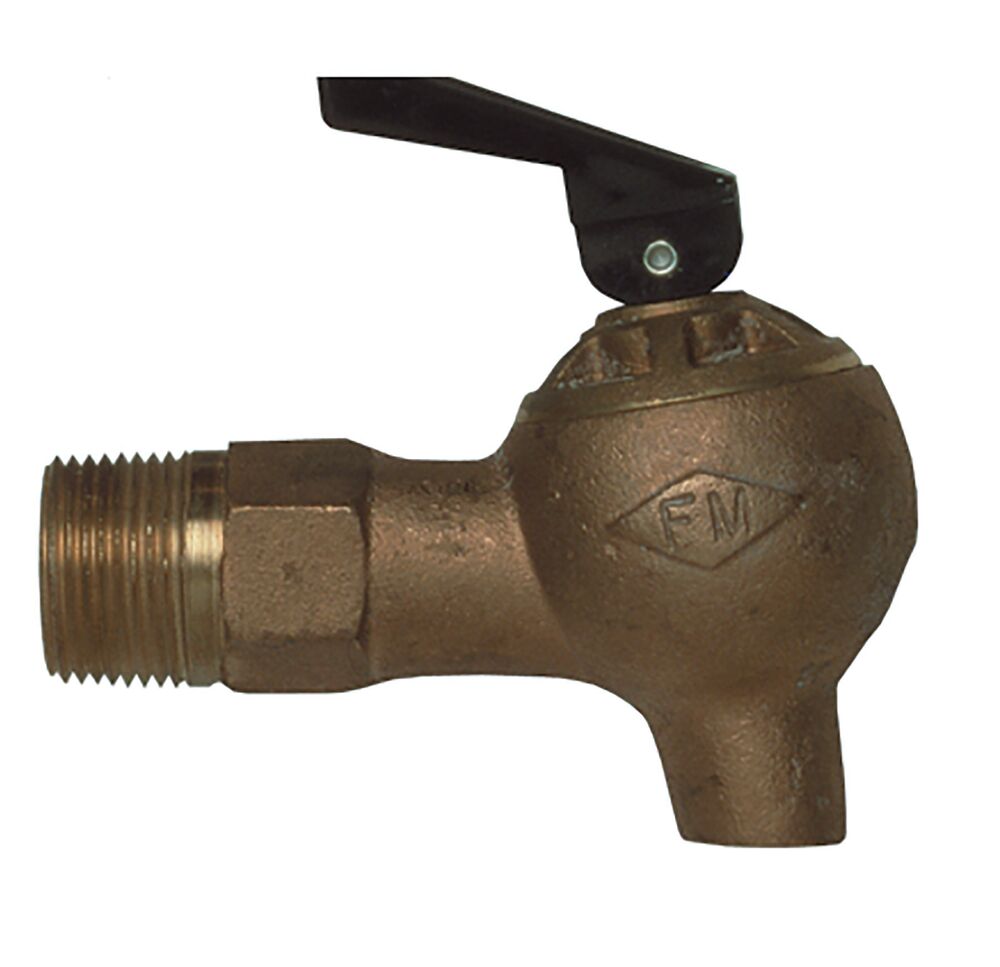 [JDR08540BS] Safety Drum Faucets - Brass control flow lab safety faucet