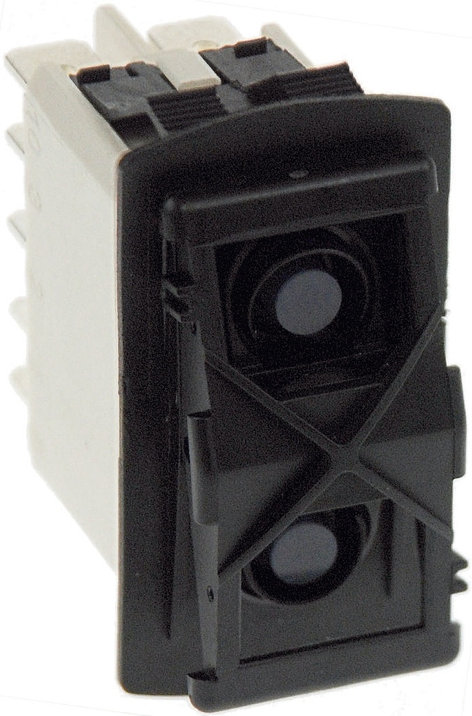 [KR49CAKKKG] Klahvlüliti, DPDT 5A 24V dc, paneelile, Snap-In, On-Off-On, roheline/roheline, IP68