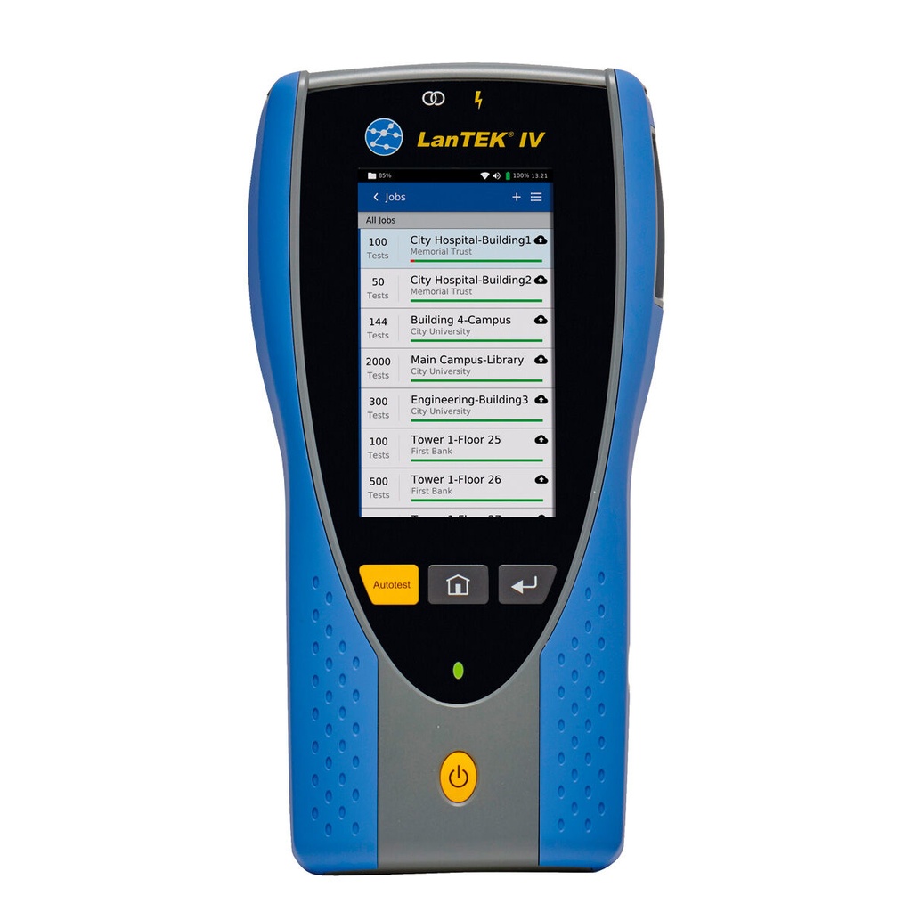 [IDEAL R163001] Cable Certifier with Permanent Link Adapters LanTEK IV, 3000MHz