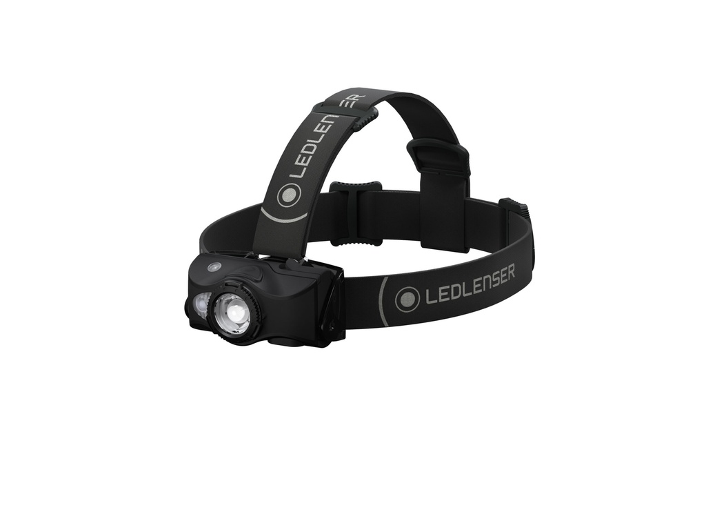 Pealamp LEDLENSER MH8 karbis, must