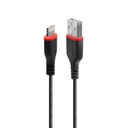 USB 2.0 - Lightning kaabel 2.0m, tugevdatud varjestusega, iPhone, iPad, iPod,