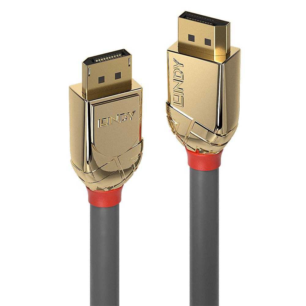 DisplayPort kaabel 7.5m, 1.2, 4K UHD 4096x2160@60Hz, GOLD