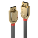DisplayPort kaabel 7.5m, 1.2, 4K UHD 4096x2160@60Hz, GOLD