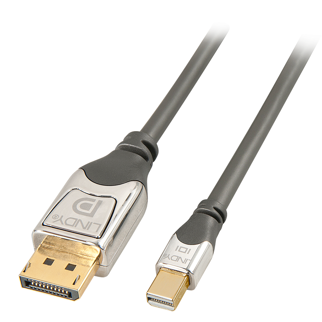 Displayport - Mini Displayport kaabel 1.0m, UHD 4K 4096x2160@60Hz, CROMO