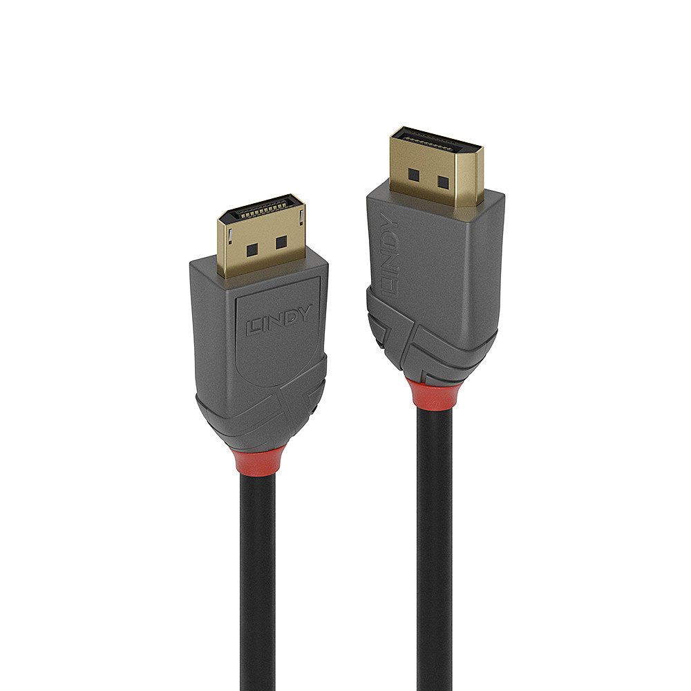 DisplayPort kaabel 7.5m, 4K 4096x2160@60Hz, ANTHRA