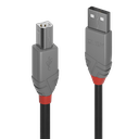 USB 2.0 kaabel A - B 10.0m, ANTHRA