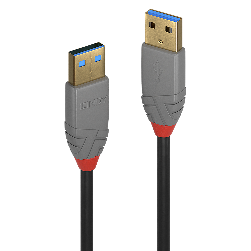 [36750] USB 3.0 kaabel A - A 0.5m, ANTHRA