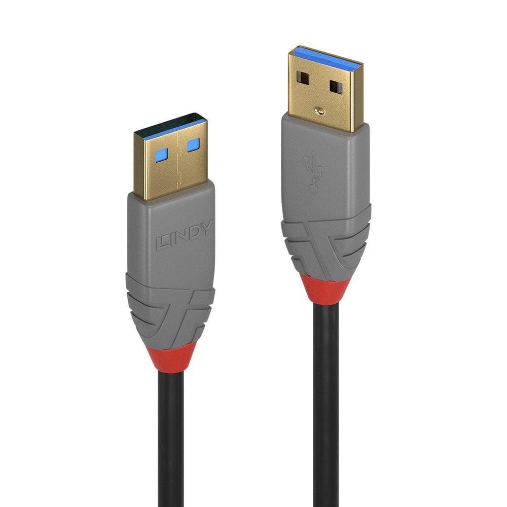 USB 3.0 kaabel A - A 3.0m, ANTHRA