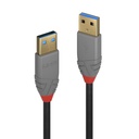USB 3.0 kaabel A - A 3.0m, ANTHRA