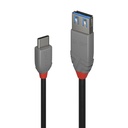 0.15m USB 3.2 C to A female Adapter Cable, Anthra Line