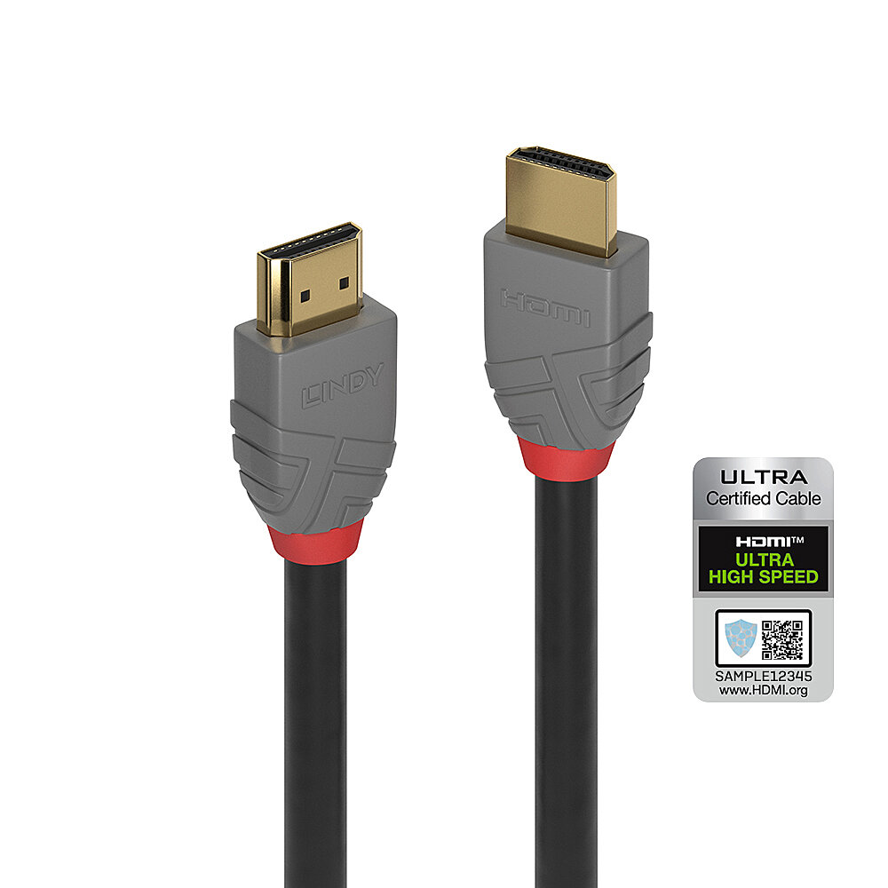 [36951] 0.5m Ultra High Speed HDMI Cable, Anthra Line