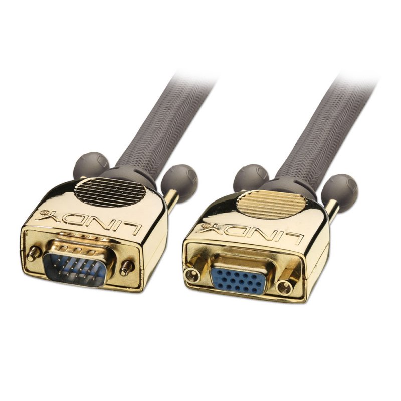 [37839] VGA pikenduskaabel 15.0m, GOLD