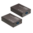 HDMI pikendaja läbi FO kaabli kuni 3000m, HDMI 1.3/1.4a 3D CAT2, Full HD, HDCP tugi (kuni 700m)