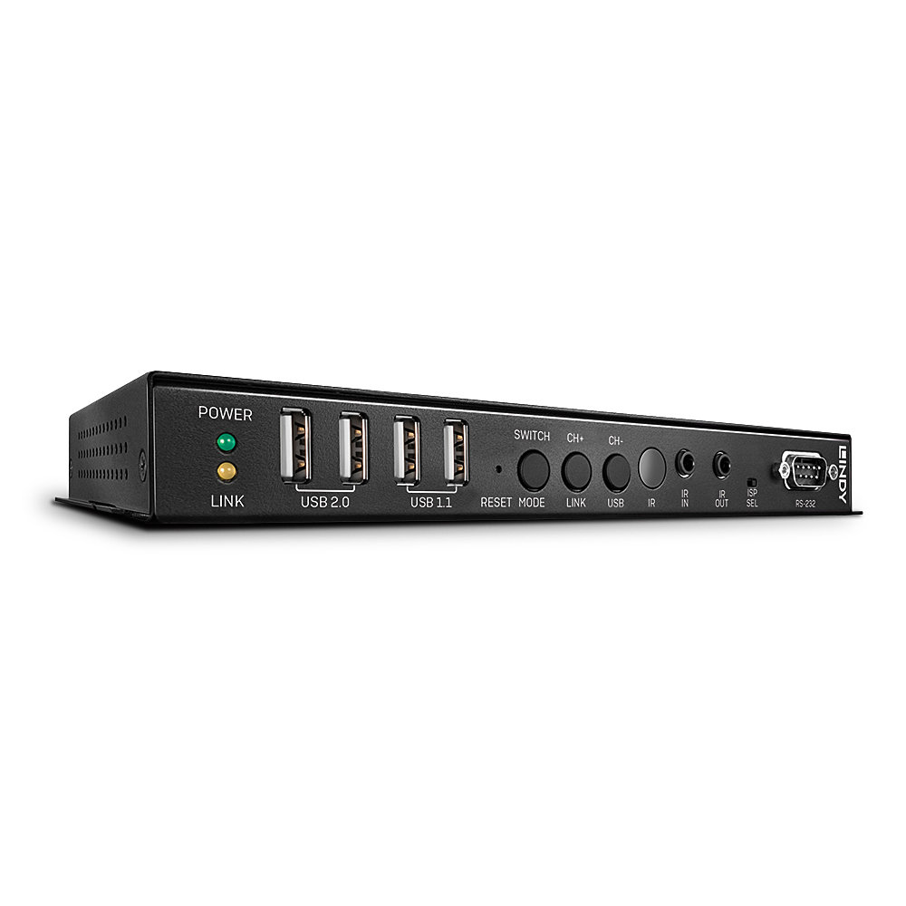 [38267] HDMI ja USB pikendaja läbi CAT5e/CAT6 kuni 100.0m või läbi IP, 4K@60Hz, VGA, IR, RS232, HDMI 2.0 (Vastuvõtja)
