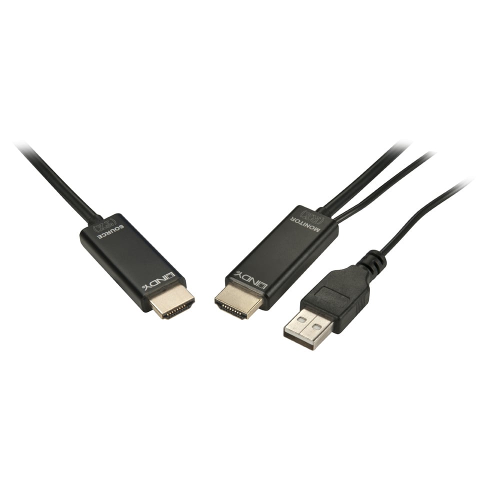 [38274] HDMI kaabel 10.0m, Fibre Optic Hybrid 4K HDMI 2.0 18G, must