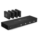 HDMI pikendaja läbi CAT6 kuni 70m, 4x4 Matrix, 4K@60Hz, 18Gbts, HDR
