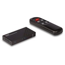 HDMi switch, 2 sisse/ 1 välja, 48G, 8K@60Hz, Automaatne ja puldiga lülitus.