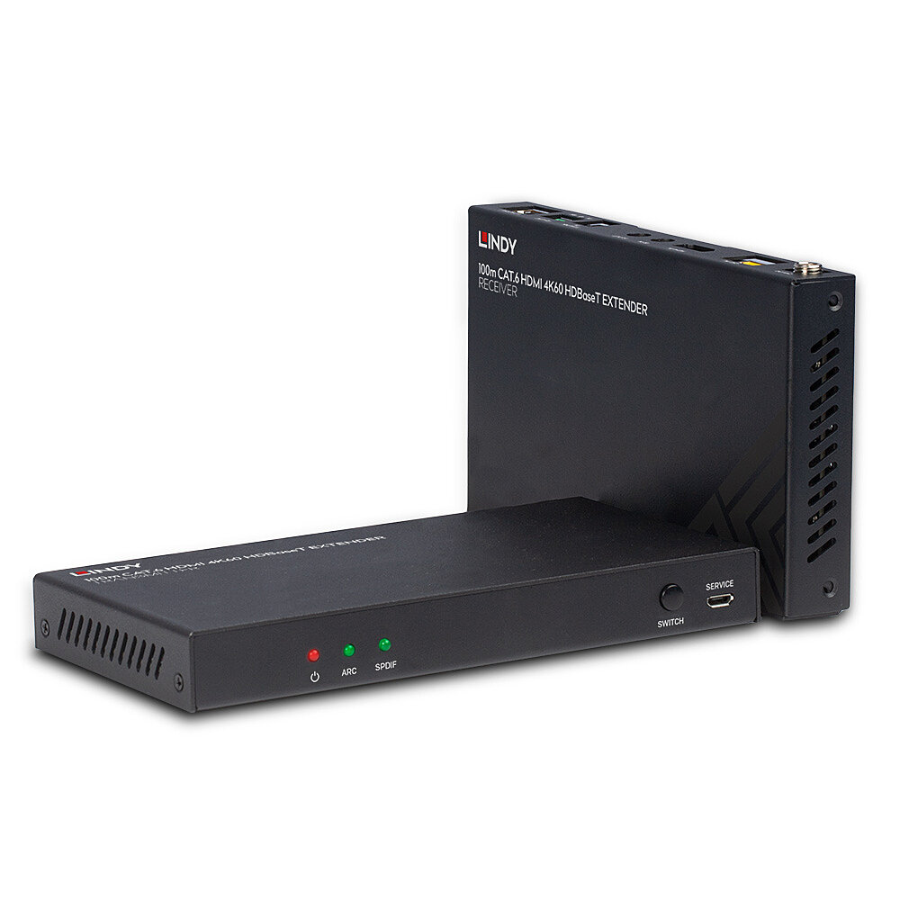 [38340] HDMI pikendaja läbi CAT6 kuni 100.0m + IR pikendaja, POC, HDBaseT HDMI 2.0