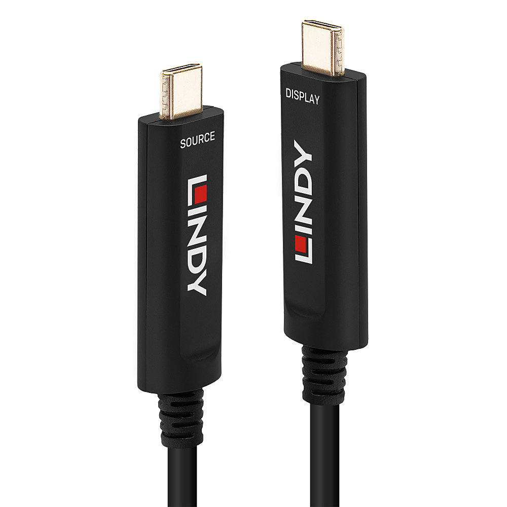 [38501L] USB-C kaabel 5m, Fibre Optic Hybrid
