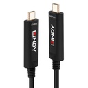 USB-C kaabel 15m, Fibre Optic Hybrid