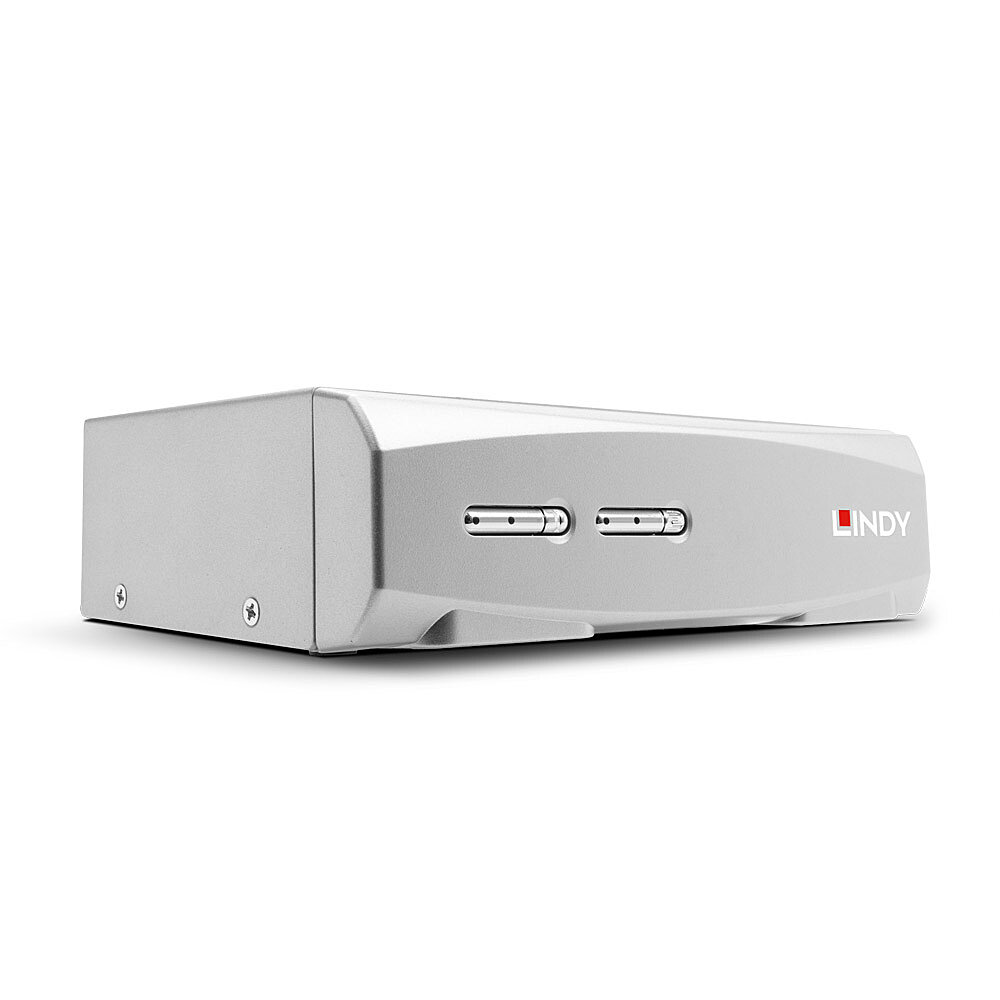 2 Port HDMI 4K60 & USB KVM Switch