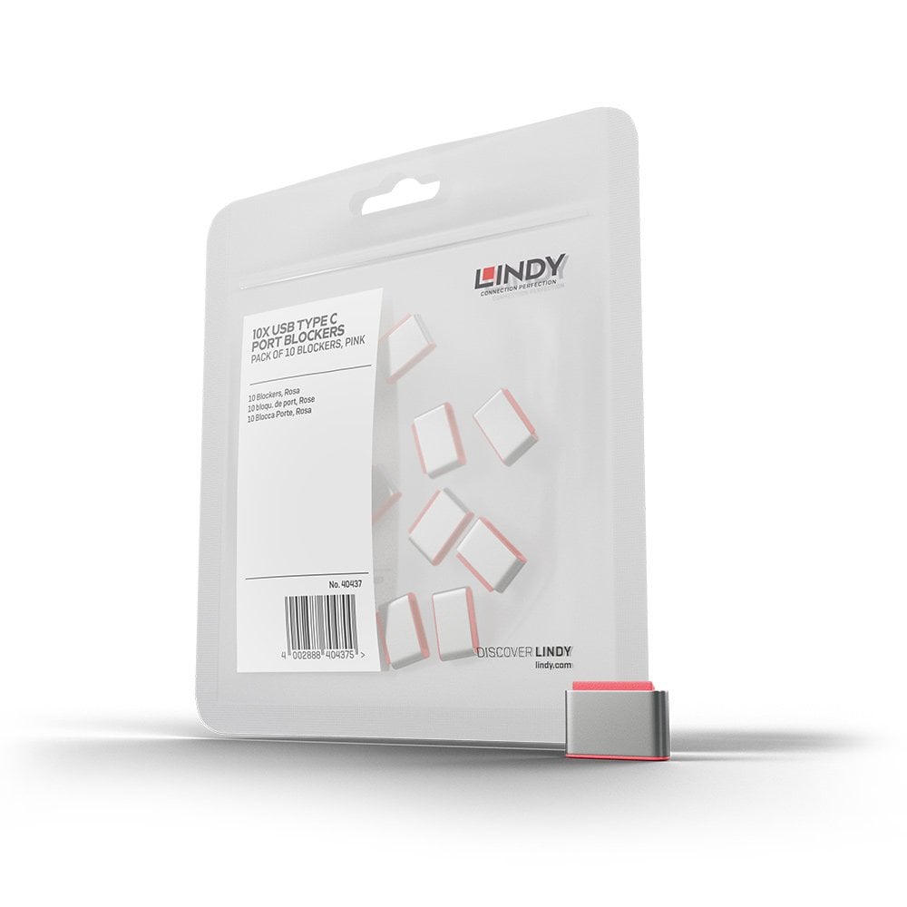 [40437] USB-C pordilukk, roosa, 10tk ilma võtmeta