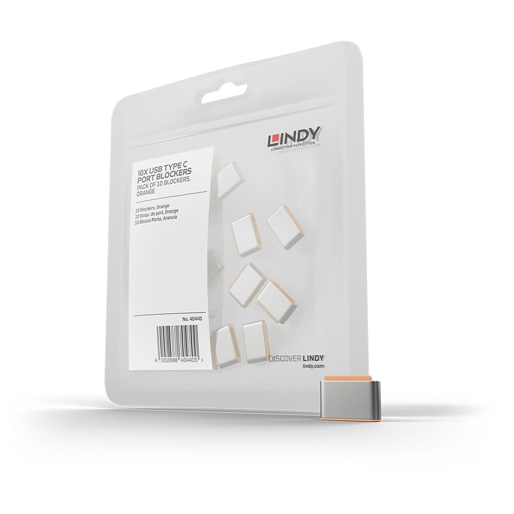 [40440] USB-C pordilukk, oranz, 10tk ilma võtmeta