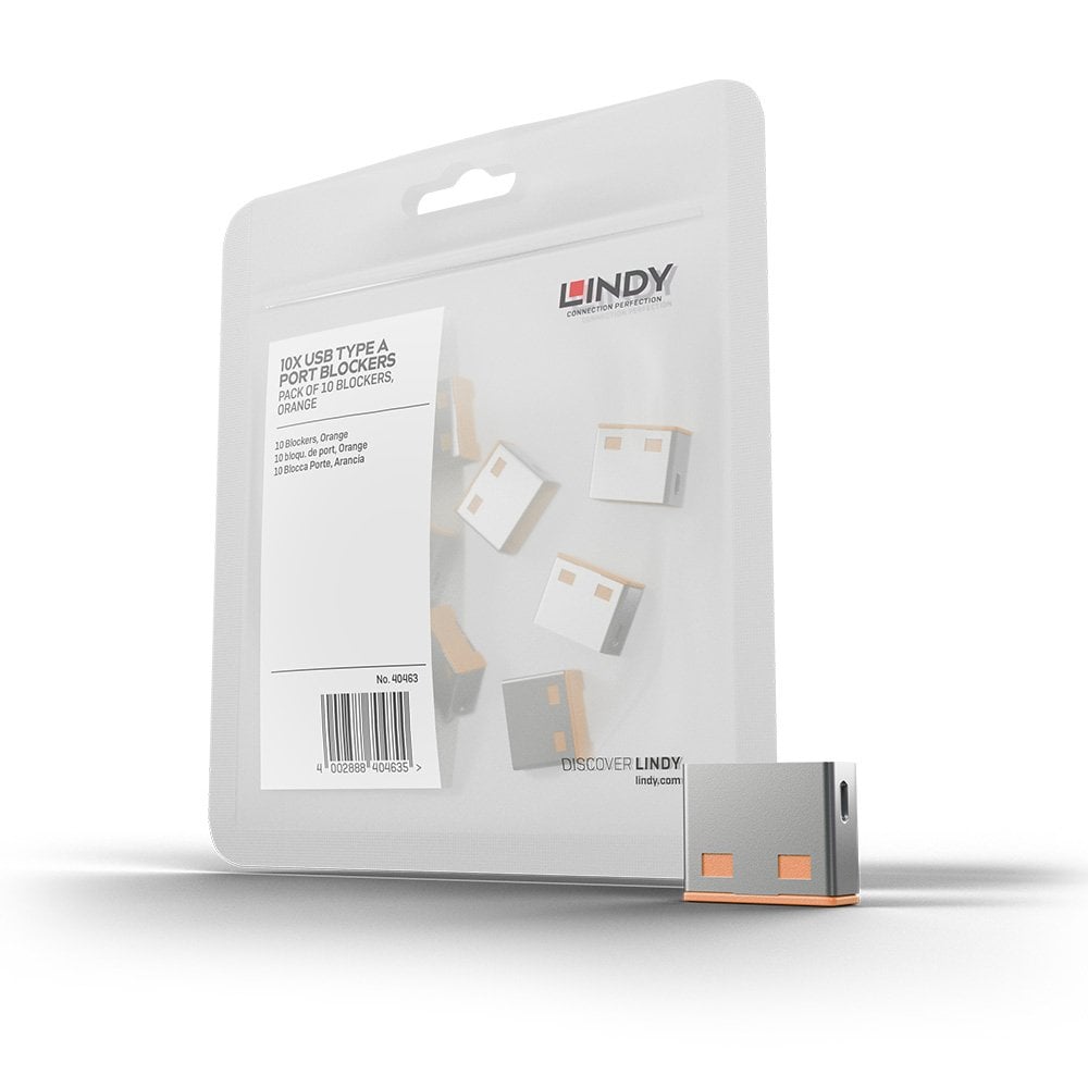 [40463] USB pordilukk, oranž, 10tk ilma võtmeta