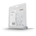 USB-C pordilukk, sinine, 4tk + võti