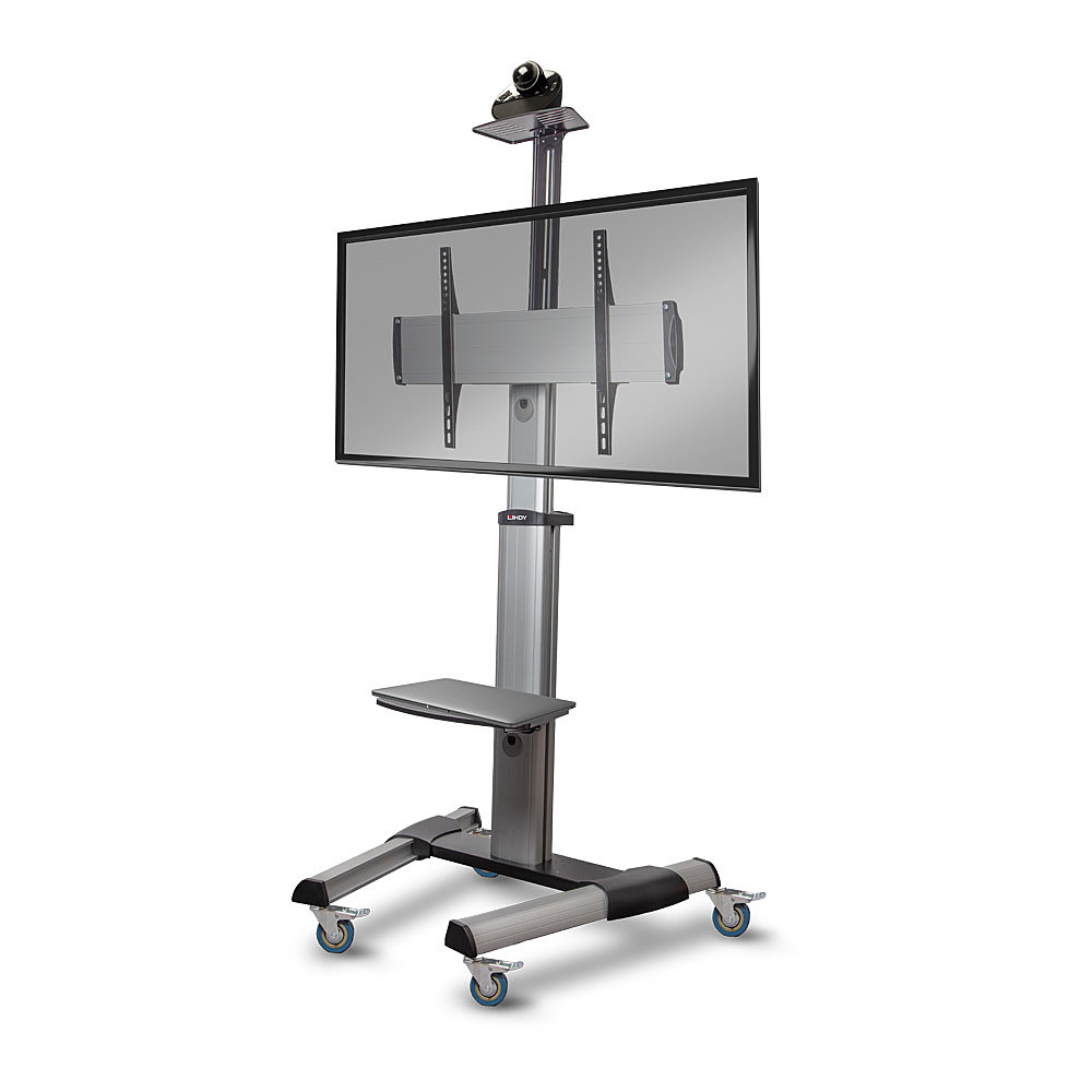 [40969] Single Display Mount Trolley Stand, Silver