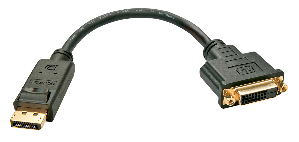 Üleminek DisplayPort (M) - DVI-D (F) 0.15m