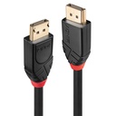 DisplayPort kaabel 20.0m, 1.2, 4K UHD 4096x2160@60Hz, Active,  Black Line
