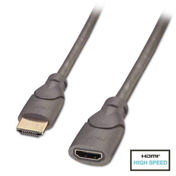 [41313] HDMI pikenduskaabel 0.5m, High Speed, 2160p, 3D, PREMIUM