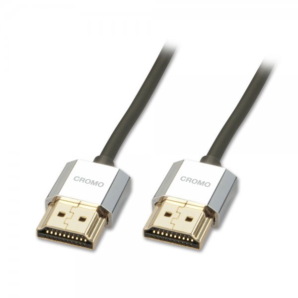 [41670] 0.5m CROMO Slim HDMI Cable with Ethernet