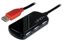 12m USB 2.0 Active Ext. Pro Hub USB A Male/4 x USB A Female
