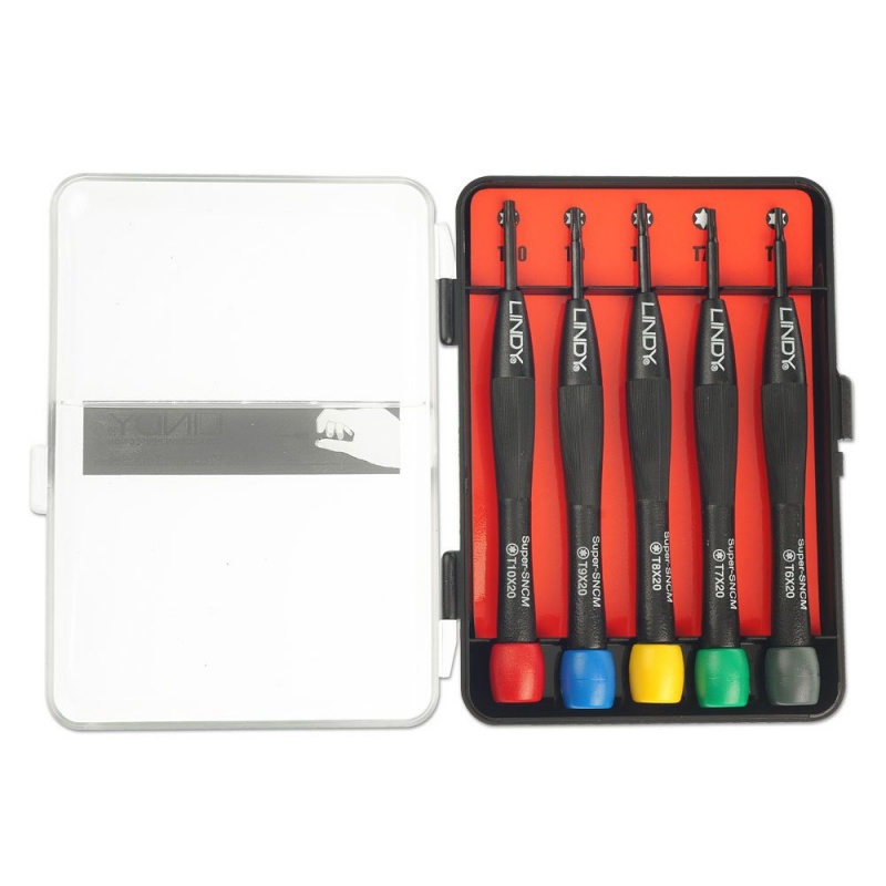[43012] Kruvikeerajate komplekt, 5 osaline torx T6-T10